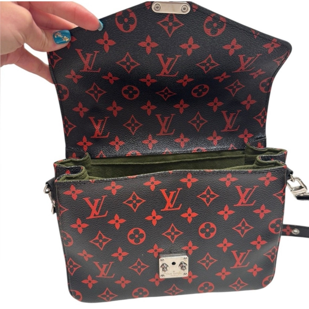 Louis Vuitton Monogram Infrarouge Pochette Metis Limited Edition