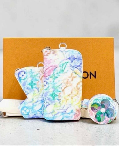 Louis Vuitton Monogram Pastel Limited Edition LV Block Hybrid Crossbody