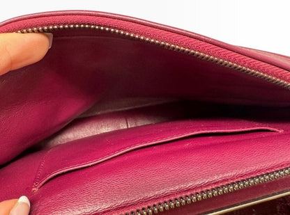 Chanel Burgundy Quilted Leather Medium Trendy Top Handle Bowling Bag