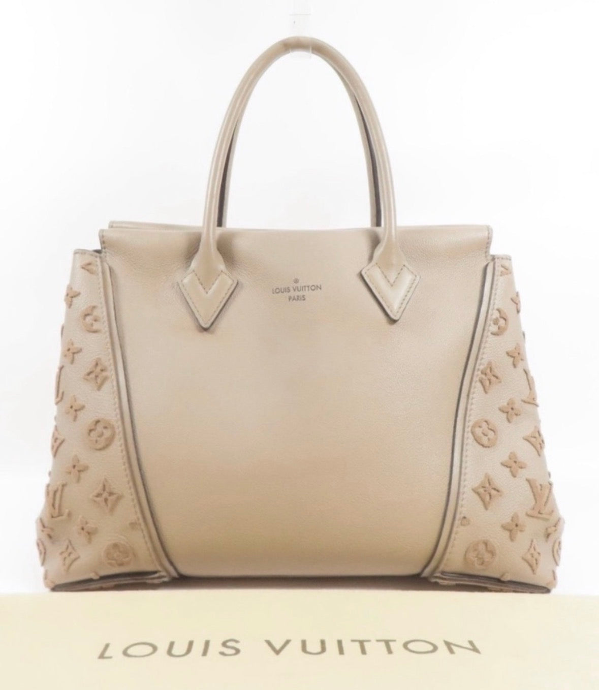 Louis Vuitton Beige Veau Cachemire W Tote PM