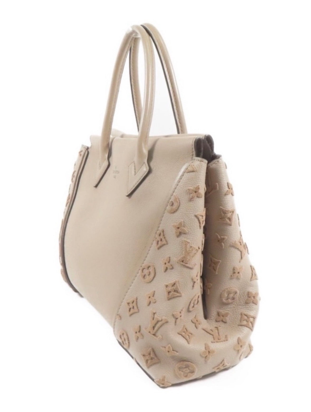 Louis Vuitton Beige Veau Cachemire W Tote PM