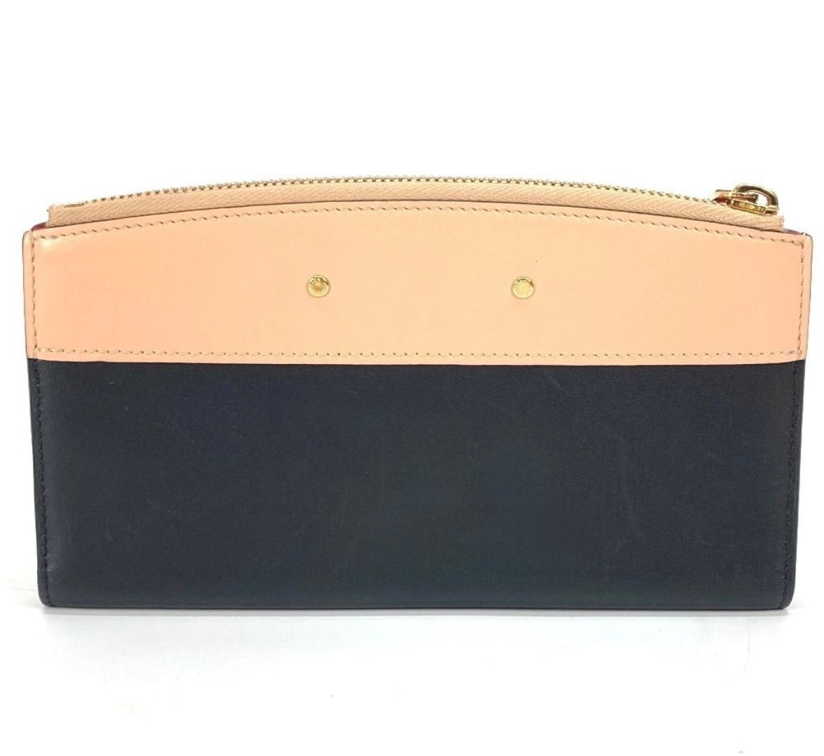 Louis Vuitton Leather City Steamer Wallet - Navy, Cream, Red