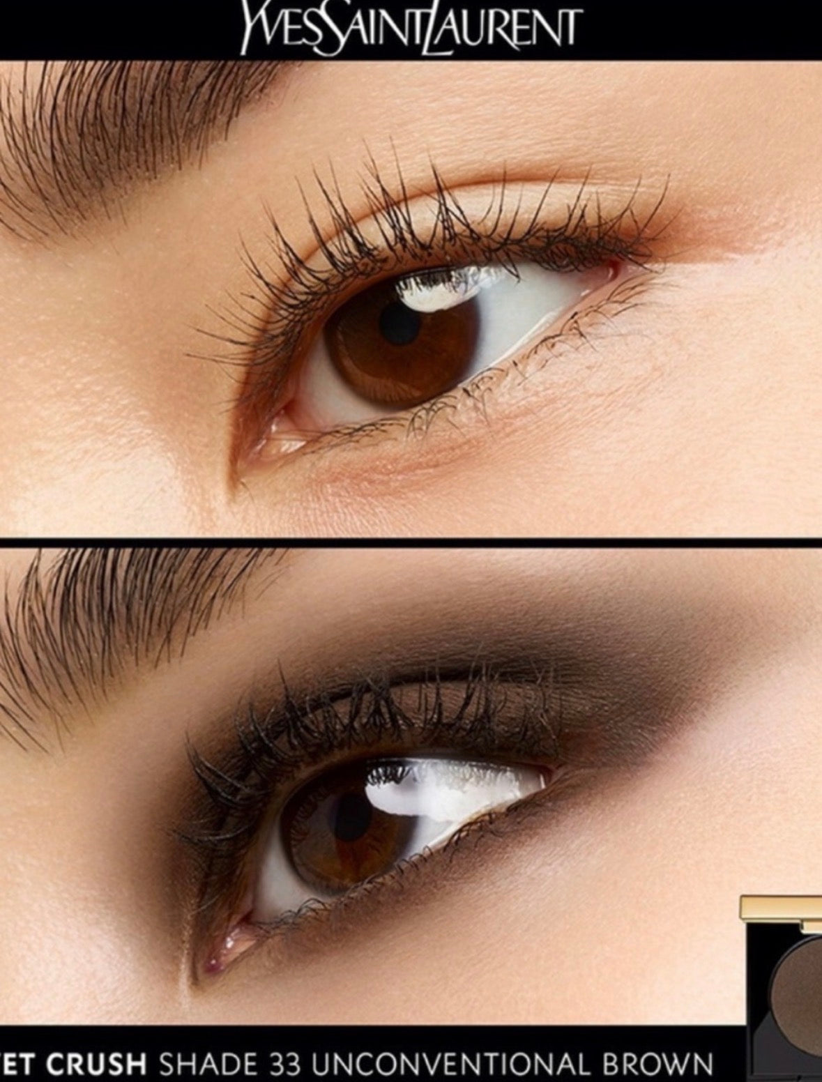 Yves Saint Laurent Velvet Crush Eyeshadow - 33 Unconventional Brown