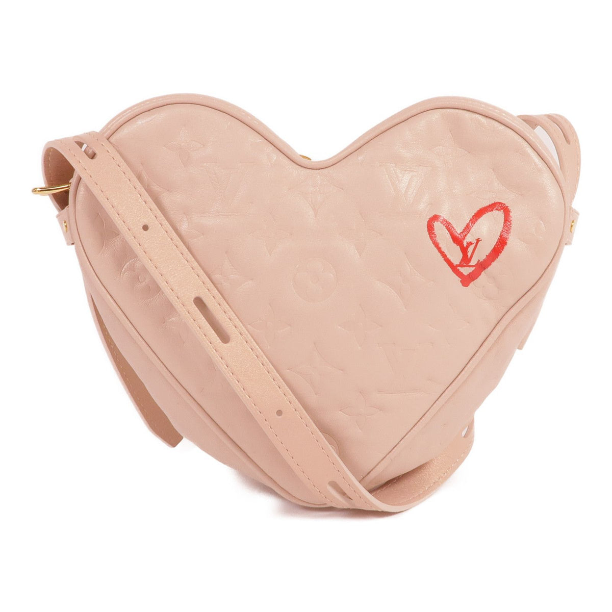 Louis Vuitton Fall in Love Sac Coeur Heart Bag - Pink Empreinte Leather