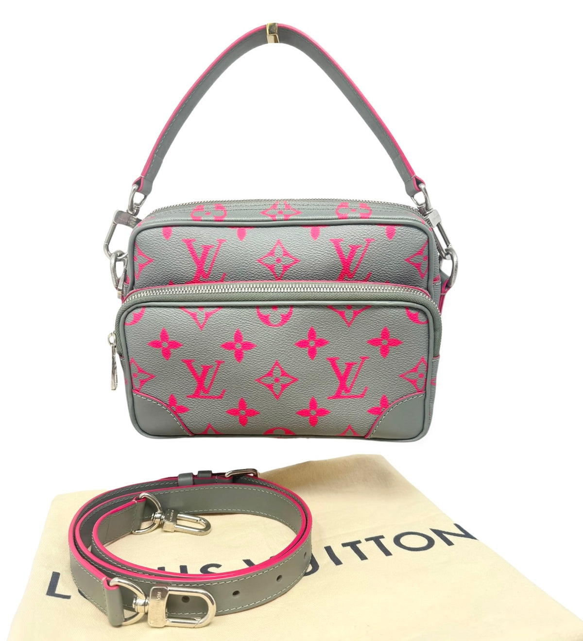 Louis Vuitton Limited Edition Nil Monogram Glow Crossbody Bag