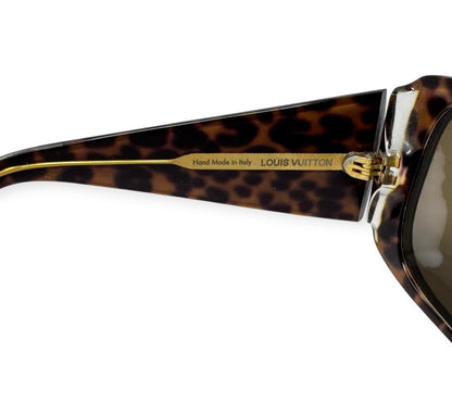 Louis Vuitton x Stephen Sprouse Leopard Marquise Sunglasses Brown Z0207W