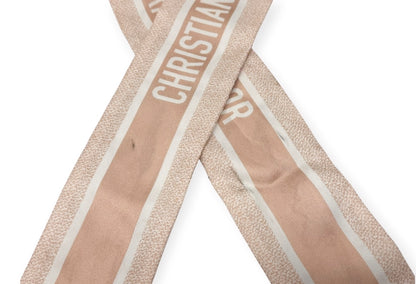 Christian Dior Silk Floral Mitzah Scarf