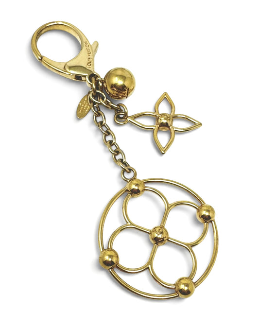 Louis Vuitton Gold-Tone Bloomy Bag Charm