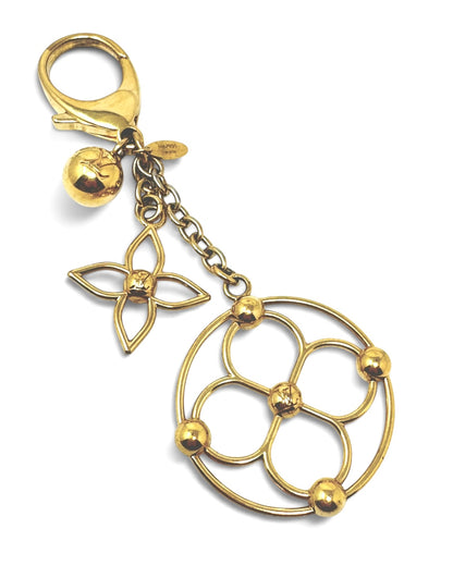 Louis Vuitton Gold-Tone Bloomy Bag Charm