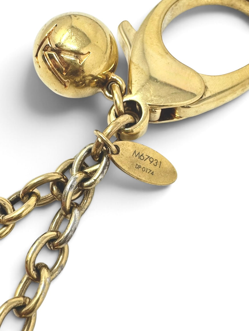 Louis Vuitton Gold-Tone Bloomy Bag Charm