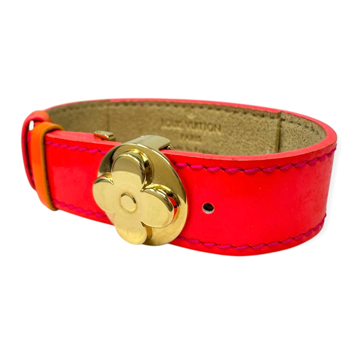 Louis Vuitton Pink Vernis Good Luck Bracelet