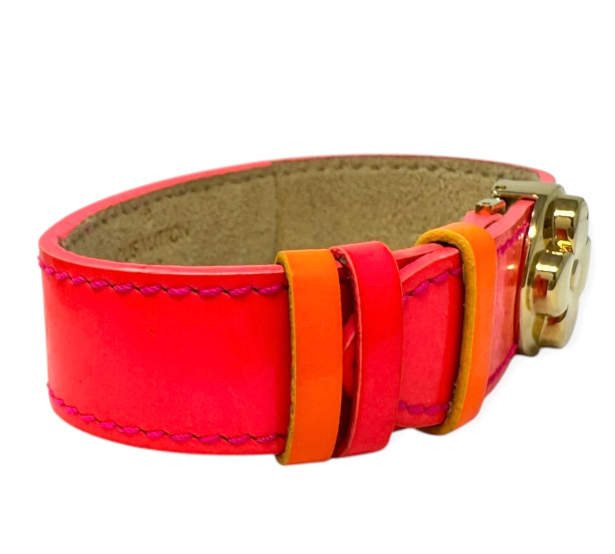 Louis Vuitton Pink Vernis Good Luck Bracelet