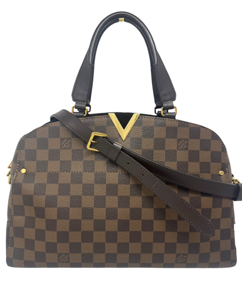 Louis Vuitton Damier Ebene Kensington Bowling Bag