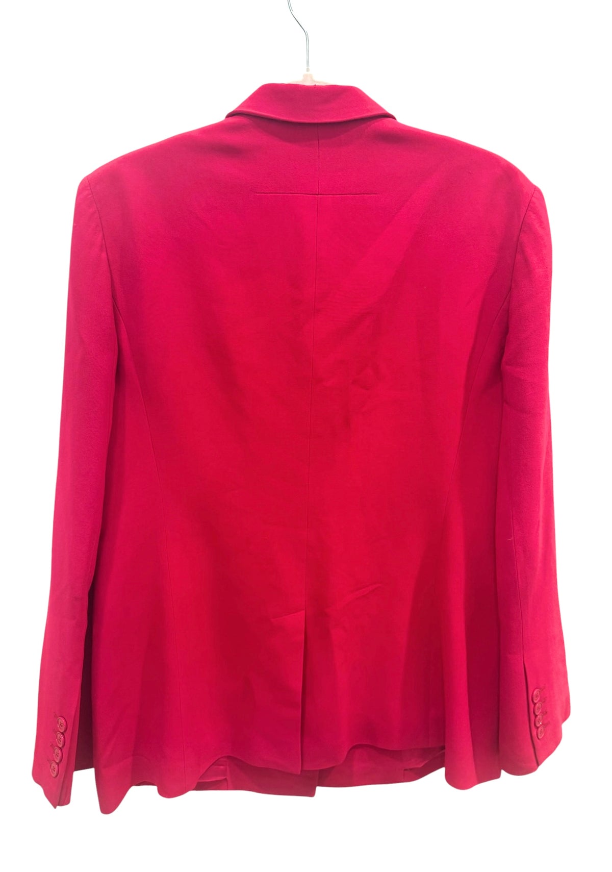 Givenchy Hot Pink Single-Breasted Cady Blazer Jacket - US 10