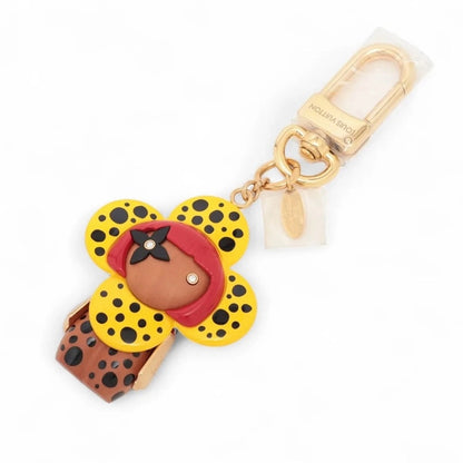 Louis Vuitton x Yayoi Kusama Vivienne Infinity Dot Bag Charm Key Ring NWT