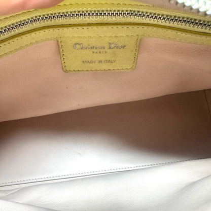 Christian Dior Pastel Tricolor Leather Medium Lady Dior Bag