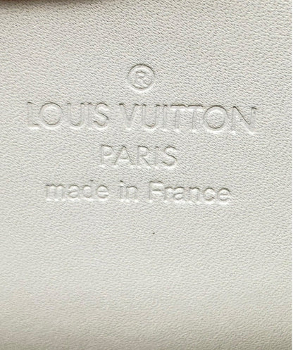 Louis Vuitton Ivory Vernis Perle Monogram Flocon Bag Charm/Coin Pouch