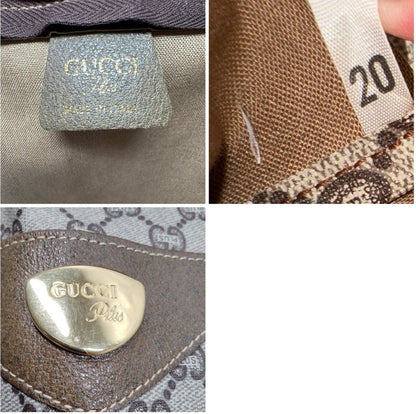 Gucci Plus Vintage GG Supreme Sherry Line Tote