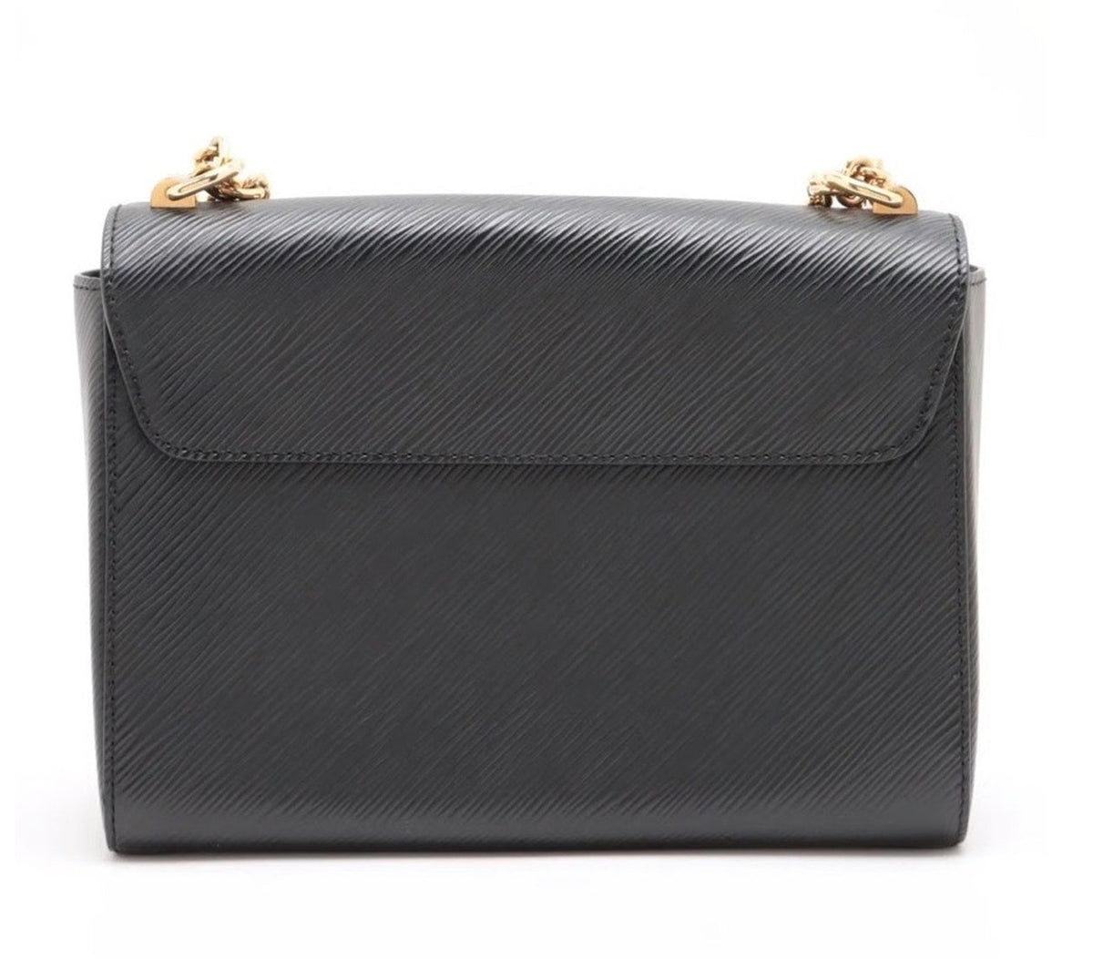 Louis Vuitton Black Epi Leather Sequin Owl Twist Shoulder Bag MM