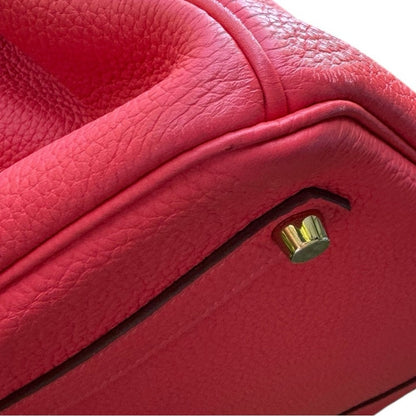 Hermes Birkin 35 Handbag Clemence Leather GHW Rose Jaipur
