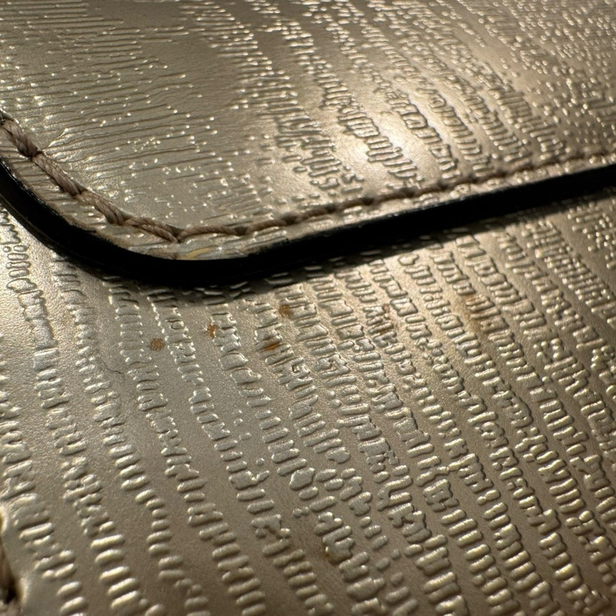 Louis Vuitton Metallic Gold Twist Shoulder Bag PM