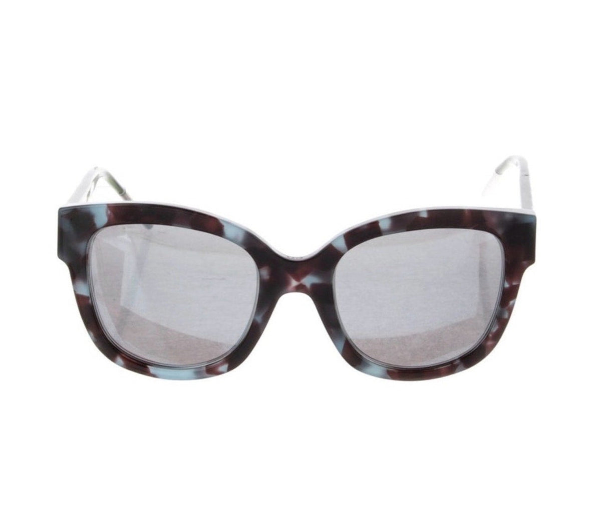 Christian Dior Blue Tortoiseshell & Green Cannage Sunglasses - VERYDIOR1N