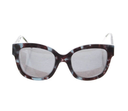Christian Dior Blue Tortoiseshell & Green Cannage Sunglasses - VERYDIOR1N