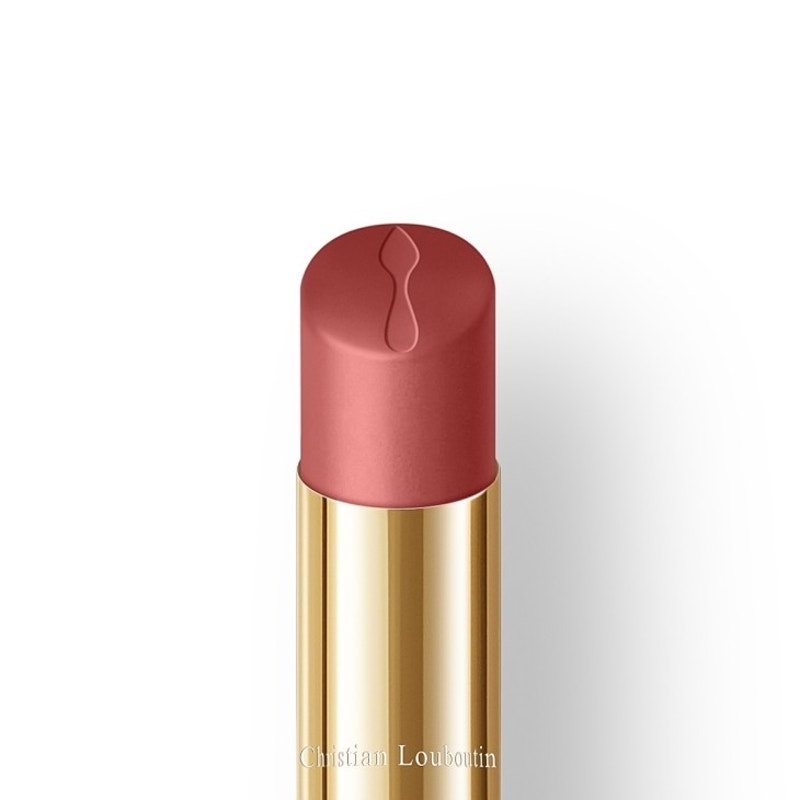 Christian Louboutin Rouge Stiletto Lumi Matte Lipstick - Peach Cabaret 013L