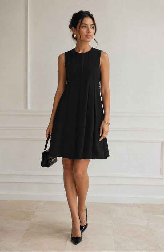 Gucci Black Sleeveless Mini Dress - US 4