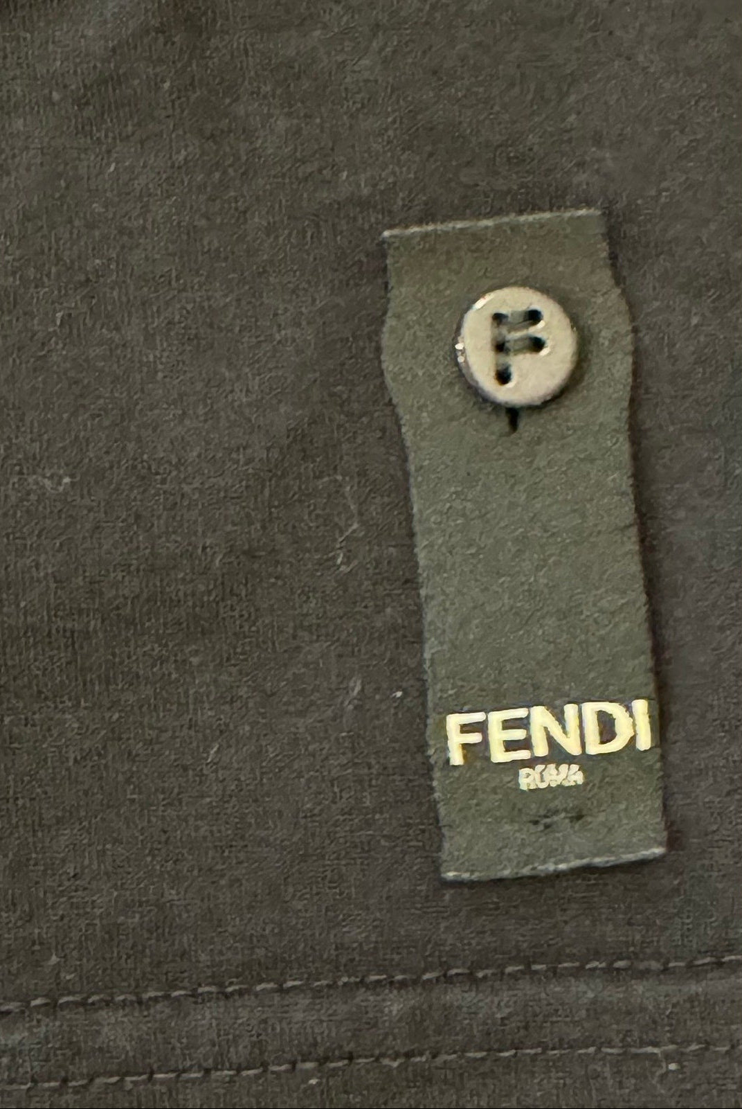 Fendi Black Monster T-Shirt - Size S