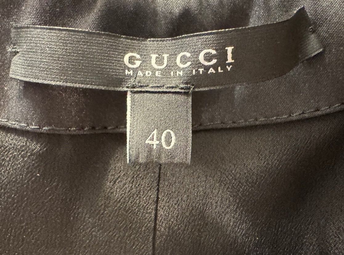 Gucci Black Sleeveless Mini Dress - US 4