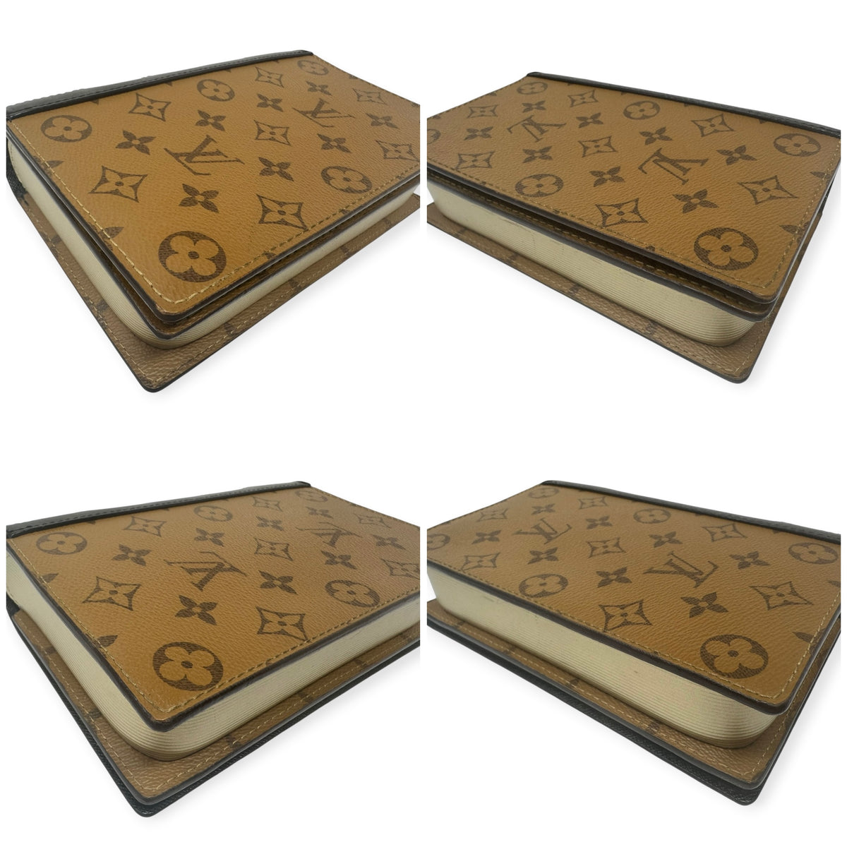 Louis Vuitton Limited Edition Reverse Monogram Book Chain Crossbody Bag