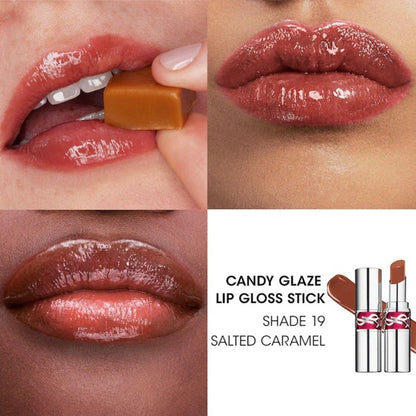 Yves Saint Laurent Candy Glaze Lip Gloss Stick YSL - 19 Salted Caramel