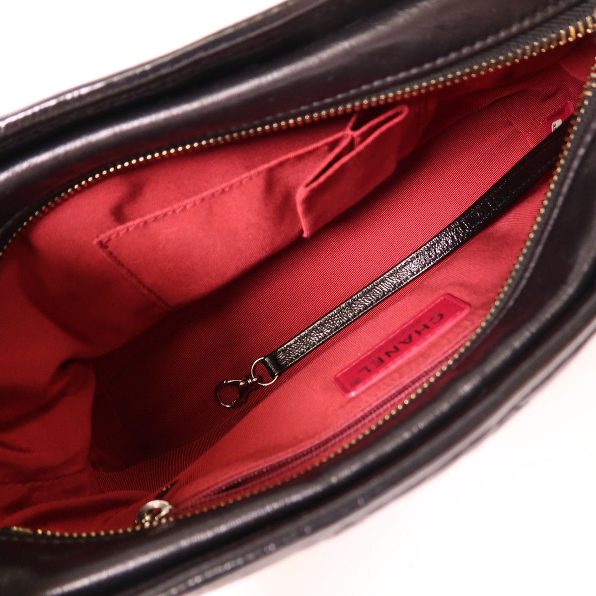 Chanel Small Black Quilted Leather Gabrielle Hobo Bag