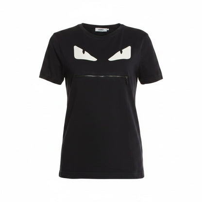 Fendi Black Monster T-Shirt - Size S