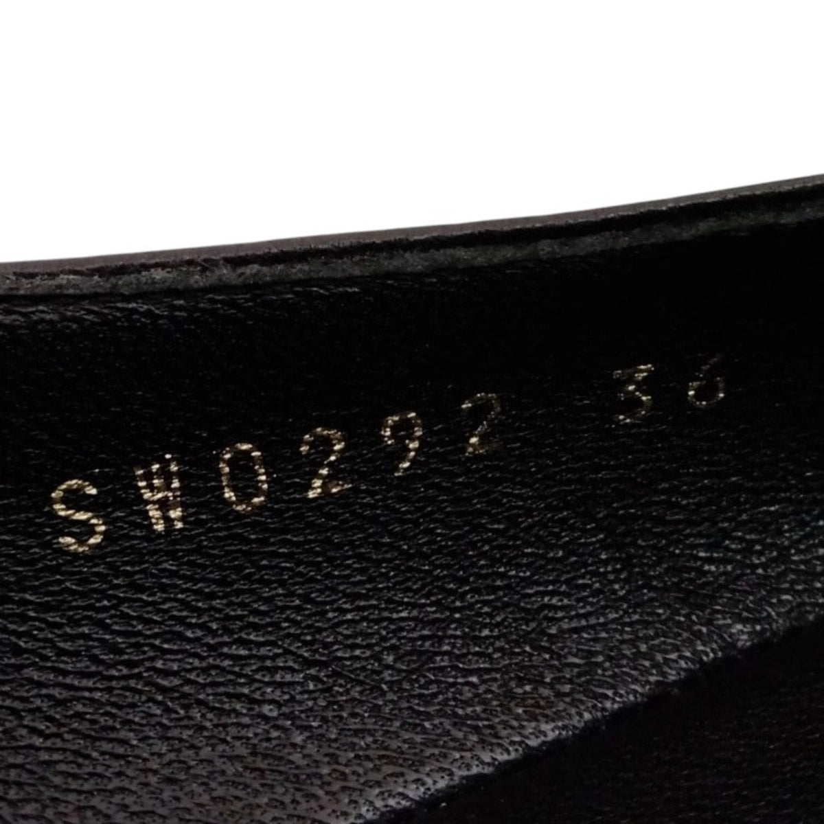 Louis Vuitton Popi Line Monogram and Black Leather Ballet Shoes - Size 36