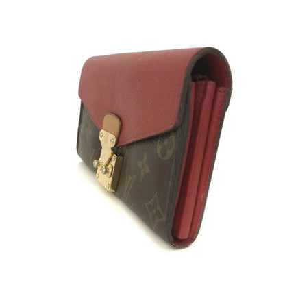 Louis Vuitton Monogram Pallas Wallet Red